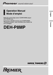 Pioneer Premier DEH-P8MP Mode D'emploi