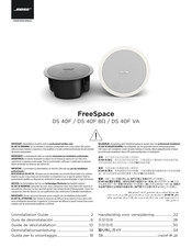 Bose Professional FreeSpace DS 40F VA Guide