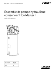 Lincoln SKF FlowMaster II 85879 Instructions D'utilisation Et De Maintenance