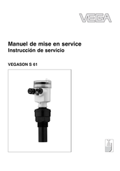 Vega VEGASON S 61 Manuel De Mise En Service