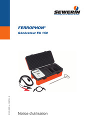 sewerin FERROPHON FG 150 Notice D'utilisation