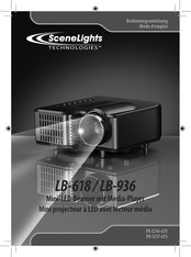 SceneLights technologies LB-618 Mode D'emploi