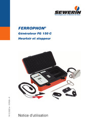 sewerin FERROPHON FG 150 C Notice D'utilisation