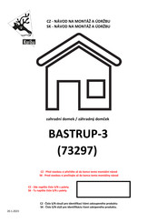 Karibu BASTRUP-3 Instructions De Montage