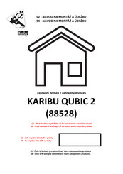 Karibu QUBIC 2 Instructions De Montage