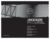 Kicker ZX700.5 Manuel D'utilisation