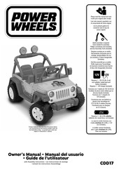 Power Wheels CDD17 Guide De L'utilisateur