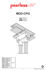 peerless-AV MOD-CPI2 Instructions De Montage