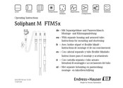 Endress+Hauser Soliphant M FTM5 Série Mode D'emploi