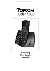Topcom Butler 1000 Mode D'emploi