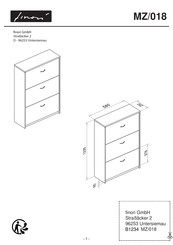 Finori MZ/018 Instructions De Montage