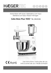 HAEGERTEC Cake Boss Plus 1500 Mode D'emploi