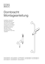 Dornbracht 28 050 809-FF Instructions De Montage