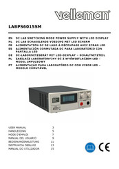 Velleman LABPS6015SM Mode D'emploi