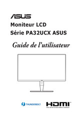Asus PA32UCX Serie Guide De L'utilisateur