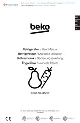 Beko B7RMLNE445ZXP Manuel D'utilisation