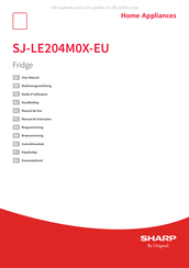 Sharp SJ-LE204M0X-EU Guide D'utilisation