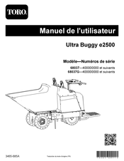 Toro 68037 Manuel De L'utilisateur