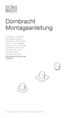 Dornbracht 10 710 970-FF Instructions De Montage