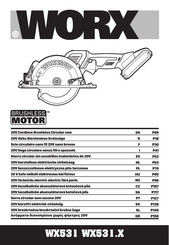 Worx WX531.X Mode D'emploi