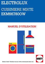 Electrolux EKM66722OX Notice D'utilisation