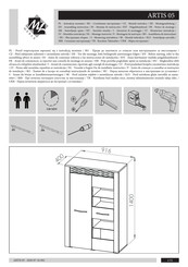 ML MEBLE ARTIS 05 Notice De Montage