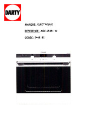 Electrolux ARTHUR MARTIN AOC65441 Notice D'utilisation