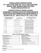 Whirlpool W11123005 Instructions D'installation