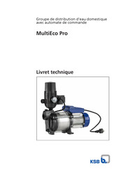 KSB MultiEco Pro 36 E Livret Technique