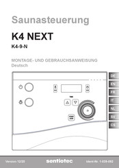 Sentiotec K4 NEXT Instructions De Montage Et Mode D'emploi
