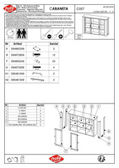 Profijt Meubel C057 Notice De Montage