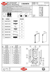 Profijt Meubel C030 1112 Notice De Montage