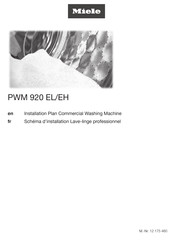 Miele PWM 920 EL Schéma D'installation
