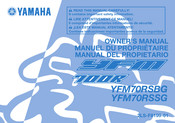 Yamaha YFM 700R YFM70RSSG 2016 Manuel Du Propriétaire