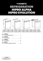 Dometic HIPRO ALPHA Guide Rapide