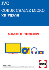 JVC XS-F520B Notice D'utilisation