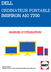 Dell INSPIRON AIO 7700 Mode D'emploi