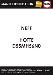 NEFF D55MH56N0 Manuel D'utilisation Et Notice D'installation