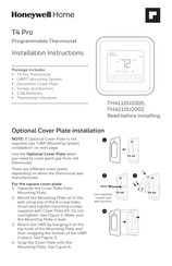 Honeywell Home TH4110U2005/U Instructions D'installation