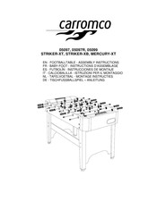 Carromco STRIKER-XT Instructions D'assemblage