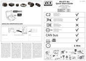ECS Electronics FR-077-B1 Guide De Démarrage Rapide