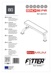 FYTTER RedMium BENCH BE-F4R Mode D'emploi