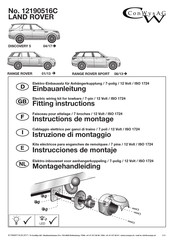 ConWys AG 12190516C Instructions De Montage