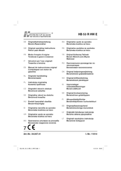 Hurricane HB 53 R HW E Mode D'emploi D'origine