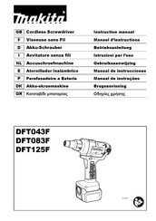 Makita DFT043F Manuel D'instructions
