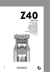 Zummo Z40-LM Manuel D'utilisation