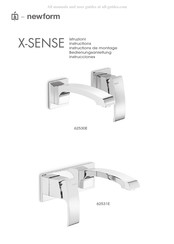 newform X-SENSE 62531E Instructions De Montage