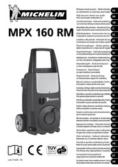 Michelin MPX 160 RM Mode D'emploi