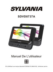 Sylvania SDVD8737A Manuel De L'utilisateur