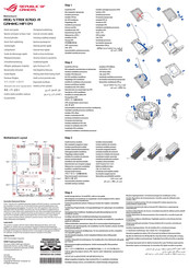 Asus ROG STRIX B760-A GAMING WIFI D4 Guide De Démarrage Rapide